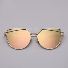 Charger l&#39;image dans la galerie, Lunettes de Soleil Femmes Vintage Metal Reflective RBROVO