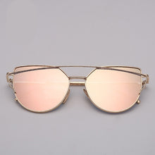 Charger l&#39;image dans la galerie, Lunettes de Soleil Femmes Vintage Metal Reflective RBROVO