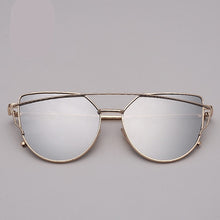 Charger l&#39;image dans la galerie, Lunettes de Soleil Femmes Vintage Metal Reflective RBROVO