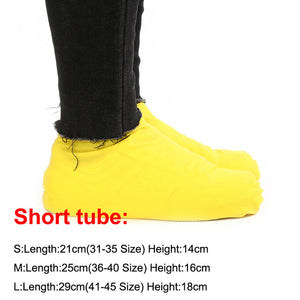 Chaussures de Pluie Imperméables Réutilisables en Latex