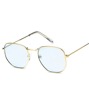 Lunettes de Soleil Métal Classique Vintage pour Femme LEONLION