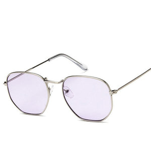 Lunettes de Soleil Métal Classique Vintage pour Femme LEONLION