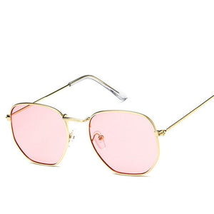 Lunettes de Soleil Métal Classique Vintage pour Femme LEONLION