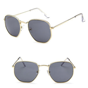 Lunettes de Soleil Métal Classique Vintage pour Femme LEONLION