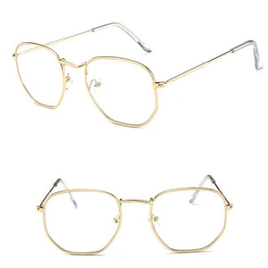 Lunettes de Soleil Métal Classique Vintage pour Femme LEONLION