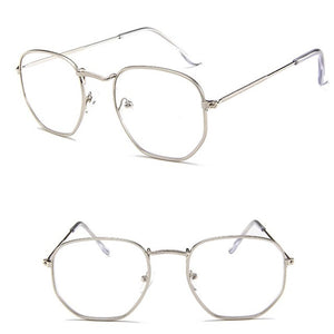 Lunettes de Soleil Métal Classique Vintage pour Femme LEONLION